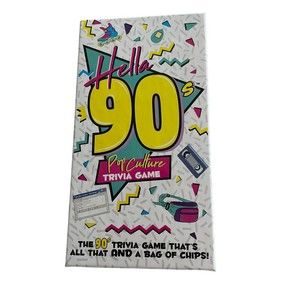 Hello 90’s Pop Culture Trivia Game Complete